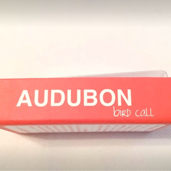 Original Audubon Bird Call with Rosin (NEW) Birchwood and Metal… Vintage Red - Picture 3 of 6